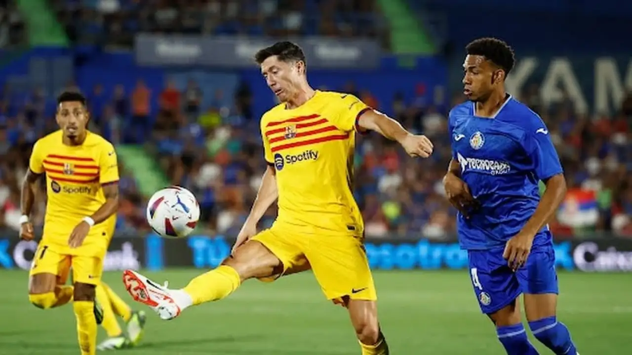 موعد مباراة برشلونة وخيتافي في الدوري الإسباني والقنوات الناقلة والتشكيل المتوقع